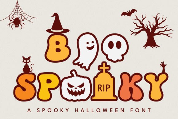 Boo Spooky: A Display Font That Screams Halloween—Without Saying a Word