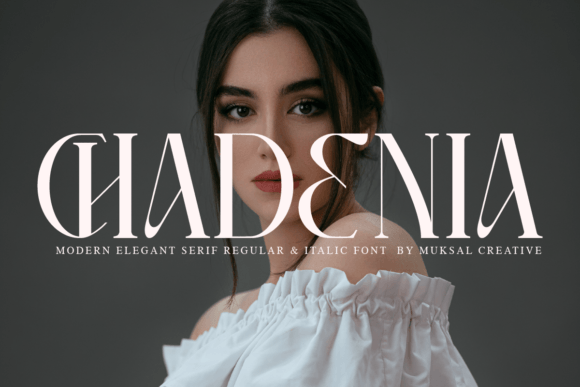 Chadenia: A Display Font That Earns Its Space