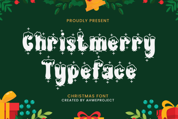 Christmerry: A Joyful Display Font for Festive Branding
