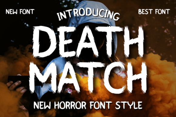 Death Match: A Bold Display Font for Digital Branding