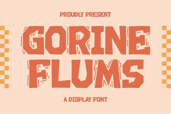 Gorine Flums: A Joyful Display Font That Cuts Through the Feed