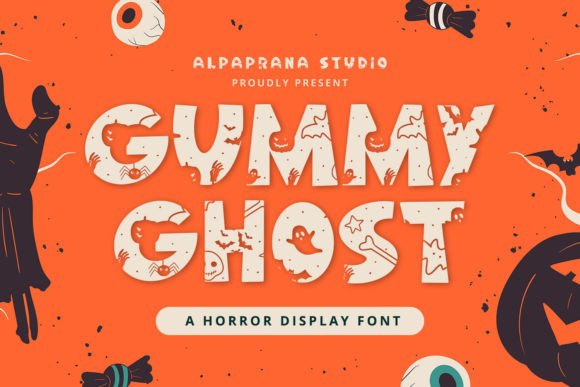 Gummy Ghost: A Playful Display Font That Elevates Small Business Branding