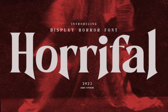 Horrifal: A Distinctive Display Font for Bold Brand Moments