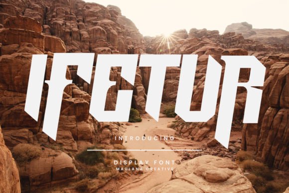 Ifetur: A Display Font That Feels Like a Thoughtful Pause