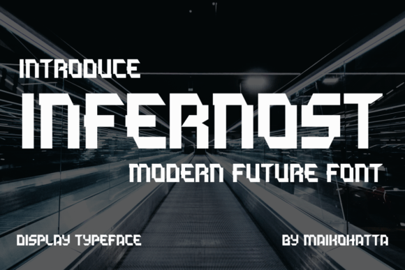 Infernost: A Futuristic Display Font That Actually Works