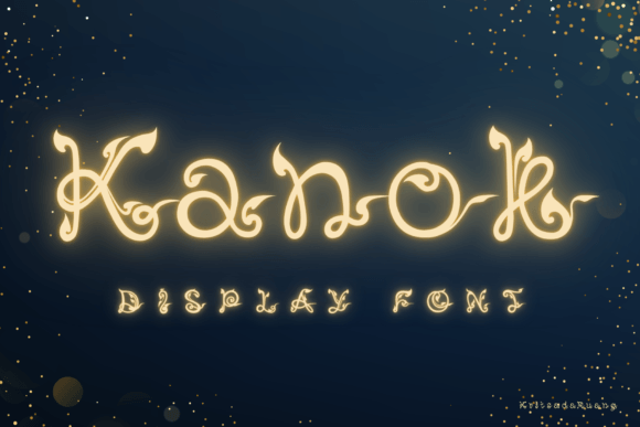 Kanok: A Display Font That Carries Thai Elegance Into Editorial Design