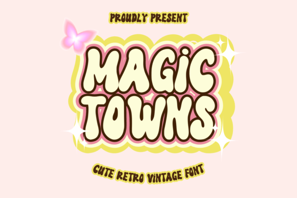 Magic Towns: A Playful Display Font for Web Design