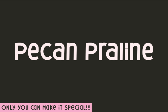 Pecan Praline: A Font That Elevates Your Brand