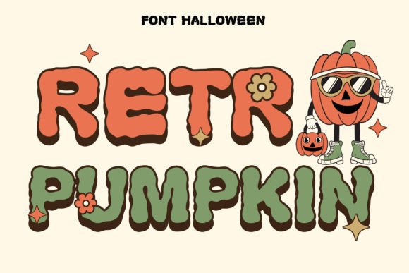Retro Pumpkin: A Joyful Display Font for Digital Brands