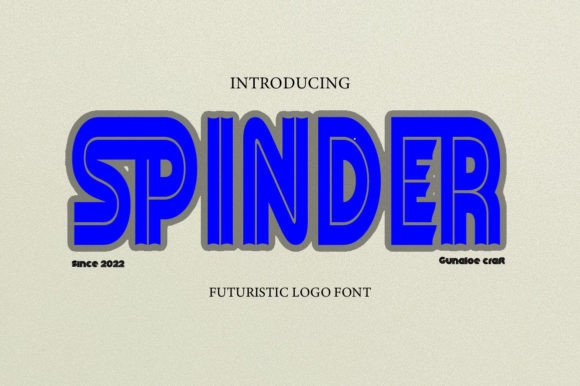 Spinder: The Font That Elevates Your Craft