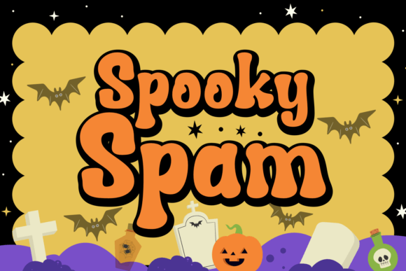 Spooky Spam: A Halloween Font for Campaign Creativity