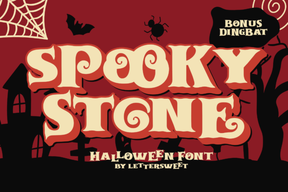 Spooky Stone: A Horror-Themed Display Font That Grabs Attention