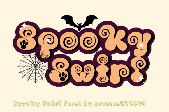 Spooky Swirl: A Display Font That Delivers Halloween Magic—Without the Glitch