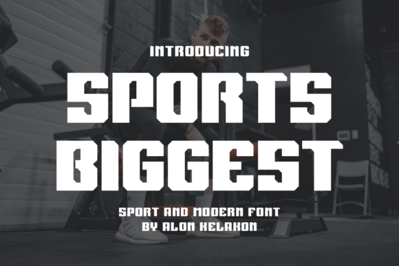 Sports Biggest: A Bold Display Font for Editorial Impact