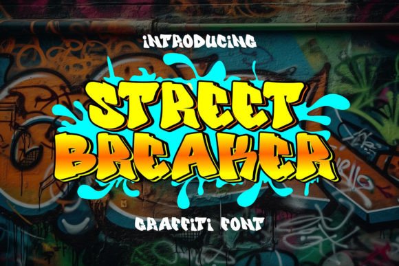Street Breaker: A Bold Display Font for Handmade Labels & Street-Smart Branding