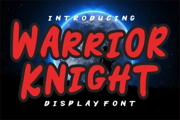 Warrior Knight: A Friendly, Bold Display Font for Small Business Branding