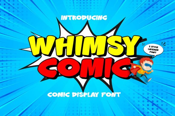 Whimsy Comic: A Playful Display Font That Actually Works